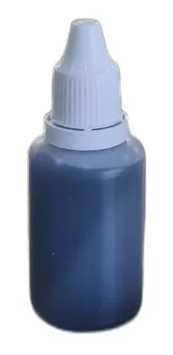 Tableta Suave Pulido Colorante Hidrosoluble Liquido Azul - Uso Cosmético - 30 Ml