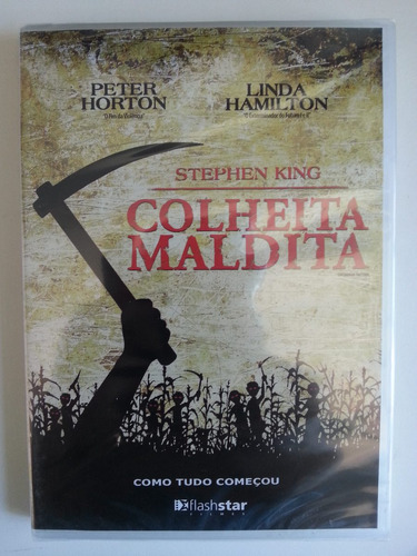 Dvd Colheita Maldita - Stephen King - Novo - Lacrado!!!