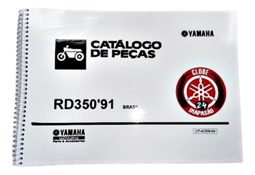 Catálogo De Peças Rd350 R  Yamaha ( Dois Faróis )