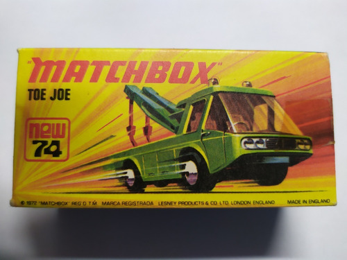 Coleccion De 25 Autos Matchbox De Los 70´s , En Caja