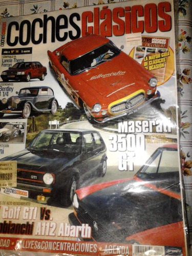 2 Ejemplares Revista Coches Clasicos  Nº 17 Y 14