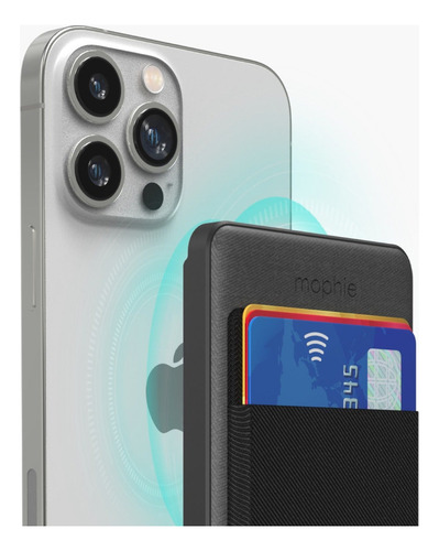 Batería portátil Mophie con Portatarjetas compatible con Magsafe de 5,000 mAh