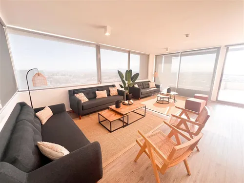 Departamento Amoblado En Arriendo 2 Dorm - Buzeta,cerrillos