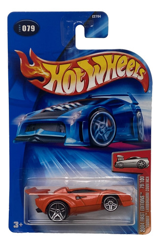 Hot Wheels 2004 First Editions 79/100 -  Tooned Lamborghini 