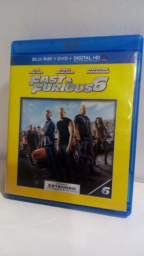 Fast & Furious 6 Blu Ray