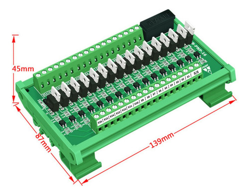 Driver Interface Saídas Pnp Digital A Transistor 16 Canais
