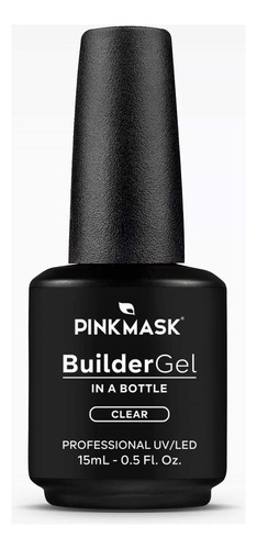 Builder Gel In A Bottle Pink Mask Clear