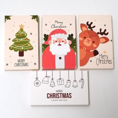 20 Mini Tarjetas Postales Navidad Variado Regalo No Abren | Meses sin intereses 20 Mini Tarjetas Postales Navidad Variado Regalo No Abren | Meses sin intereses