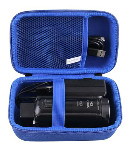 Estuche Duro Compatible Con Sony Hdrcx405/hdrcx455 (azul)