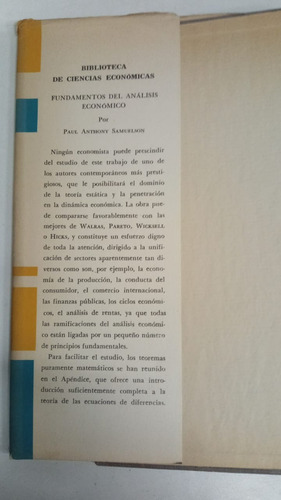 Fundamentos Del Analisis Economico - Paul A. Samuelson
