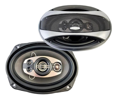 Bocinas Audiobahn 6x9 Modelo As6.9i 5 Vias 150 Watts Rms