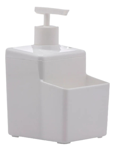 Porta Detergente Com Porta Esponja 570ml Paramount - Branco