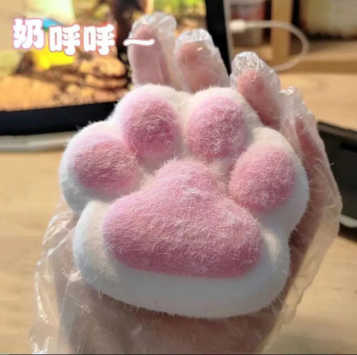 Wd Juguete Blando Con Forma De Pata De Gato Con Forma De