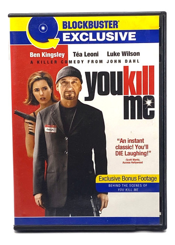 Dvd Película 2007 - You Kill Me / Comedia / Excelente