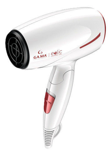 Secador De Pelo Gama Plegable Eolic Ceramic Ion 1600w Blanco