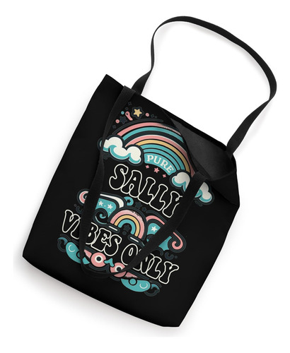 Sally Vibes Only Cute Retro Girls Nombre De Sally Bolsa De T