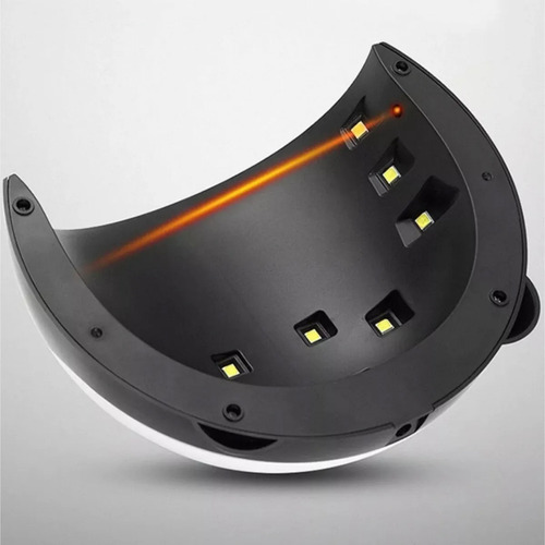Imagen 3 de 10 de Cabina Uv Led Para Uñas Panda 36w Lampara Unas Manicuría