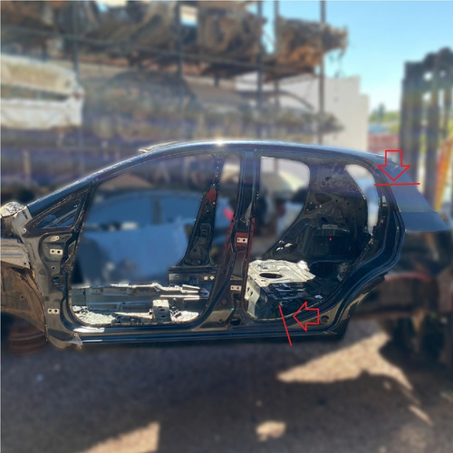 Lateral Traseira Esquerda Fiat Punto 2010 2011 2012 (Usado)