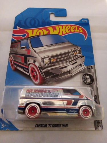 Hot Wheels | Súper Chromes | Custom 77 Dodge Van