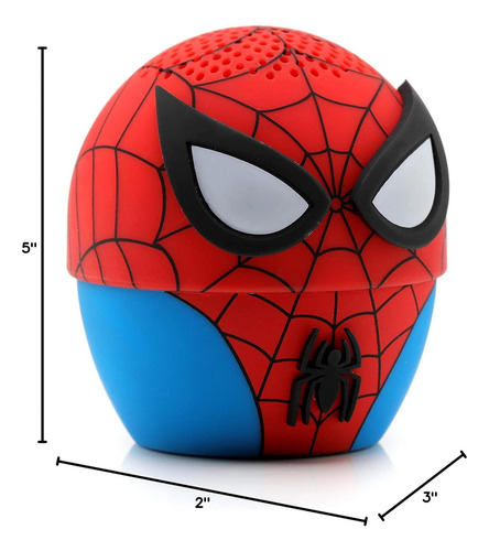 Bitty Boomers Marvel Avengers Spider-man - Altavoz Bluetooth 110v