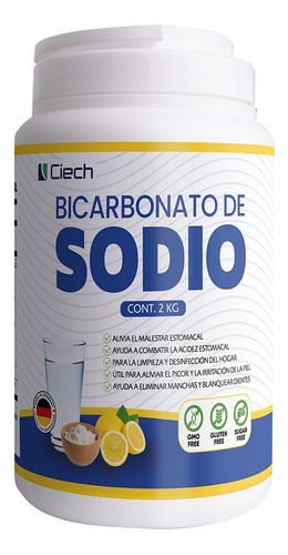 Bicarbonato De Sodio Aleman X 2 Kilos
