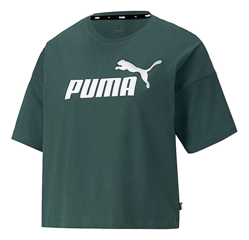 Remera Puma Moda Ess Cropped Logo Mujer Az Tienda Oficial