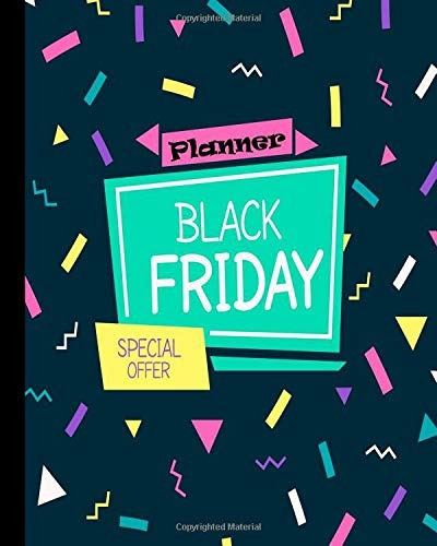 Black Friday Planner Cyber Monday Countdown Shopping Tracker