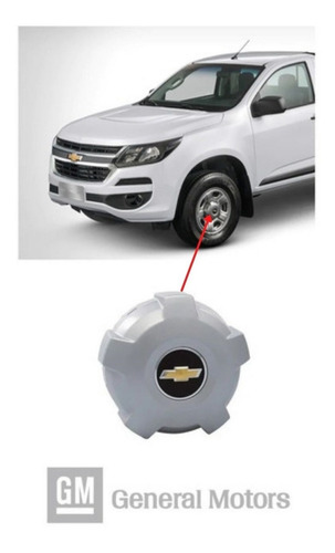 Imagen 4 de 7 de Taza Centro S10 Llanta Chapa 2012/ Chevrolet Original