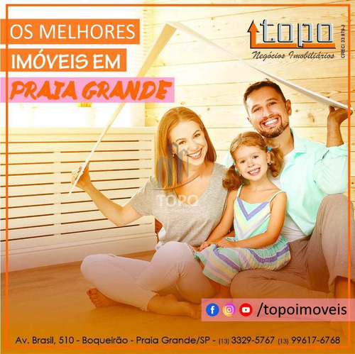 Imagem 14 de 14 de Apartamento Com 3 Dorms, Canto Do Forte, Praia Grande - R$ 465 Mil, Cod: 4829 - V4829