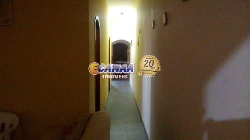 Imagem 8 de 27 de Casa Em Mongaguá, Bairro Residencial Com Moradores Fixos . - V7193