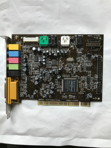 Tarjeta De Sonido Sound Blaster Live 5.1 Pci