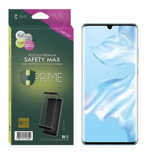 Película Hprime Premium Fibra Safety Max Huawei P30 Pro Menor preço em Película Hprime Premium Fibra Safety Max Huawei P30 Pro