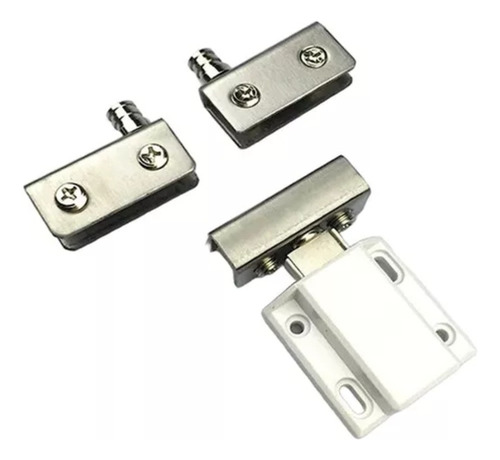 Dobradiça Vitrine Rack Com Fecho Magnético Vidro Abrir