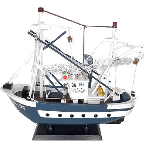 Barco Pesquero Barcos Antiguos Maquetas Barcos Madera 24cm