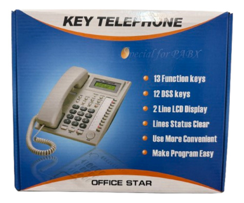 Kit Conmutador 4x16; Tel. Multilínea; 5 Ext Vtech Cs6719