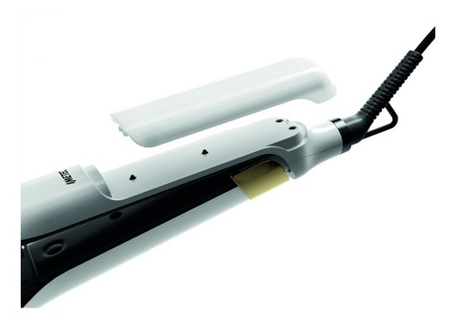 Imagen 4 de 4 de Planchita de pelo Bellissima Imetec Steam Elixir R9501 satin white y glam gold 220V - 240V