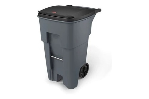 Contenedor Brute Rollout Rubbermaid Estándar 246 Litros Gris