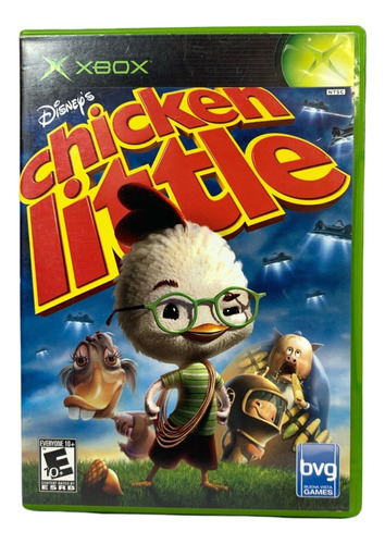 Videojuego Xbox Clásico Chicken Little Completo Usado