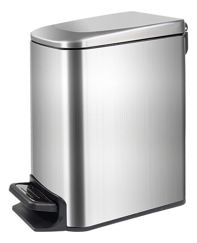 Jacy&co Cubo De Basura Pequeño Para Baño Con Tapa De Cierre