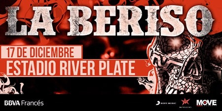 Entrada General La Beriso En River 17/12/2016