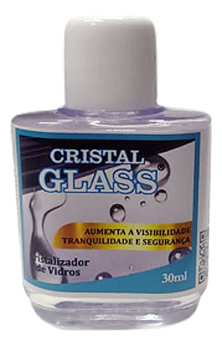 Cristalizador Vidros Cristal Glass Repele Agua Chuva 30ml