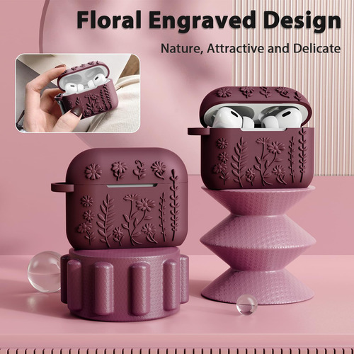 Funda Airspo Airpod Pro De Silicona De Segunda Generación