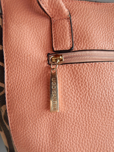 Cartera Ugo Santini Nude Original Animal Print