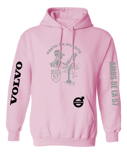 Sudadera Modelo Camiones Y Autobuses Volvo Hasta La Muerte