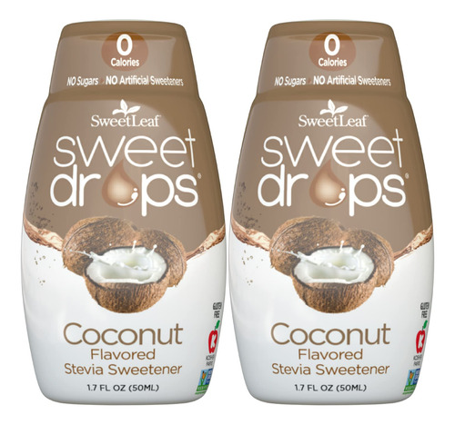 Sweetleaf Sweet Drops - Edulcorante Liquido De Estevia De Co