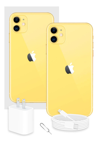 Apple iPhone 11 256 Gb Amarillo Con Caja Original (Reacondicionado)