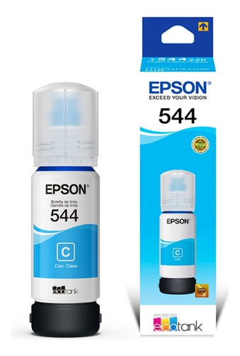 Tinta Epson 544 Cian 100% Original 