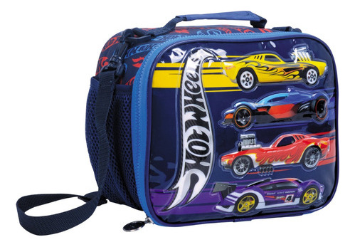 Lunchera Termica Hot Wheels Con Licencia Original 75121