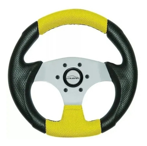 Imagem 1 de 1 de Volante 28cm Para Buggy - Amarelo