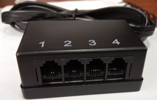 Imagen 3 de 3 de Openvox Splitter Sp142 Rj45 A 4xrj11 Caja De 6 Unidades
